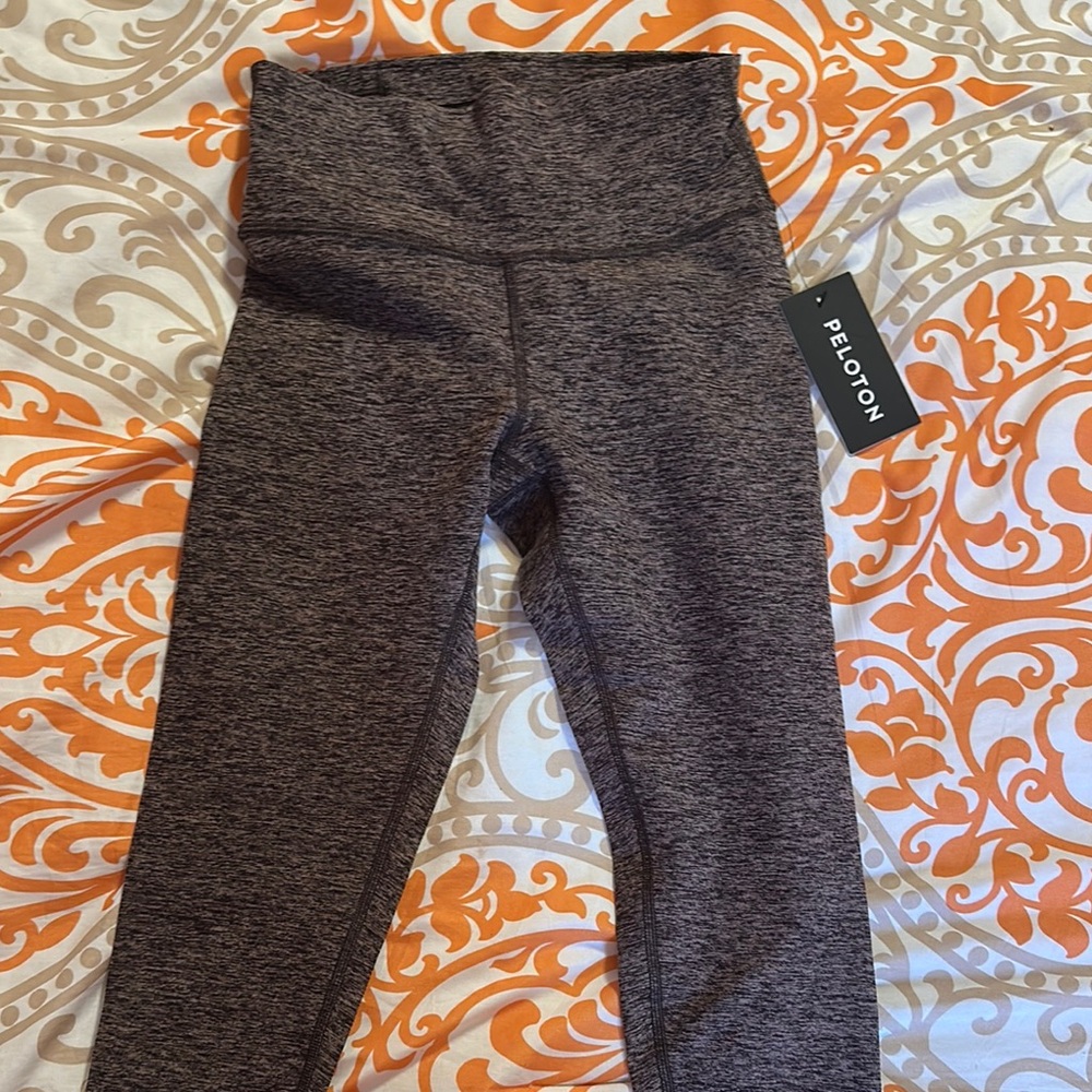 Peloton Gray High-Rise Leggings